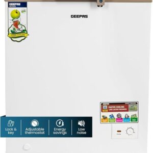 فريزر جيباس 170 لتر مسطح GCF1709WSH